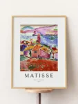 26110 matisse view at collioure ahsap tablo 1.webp