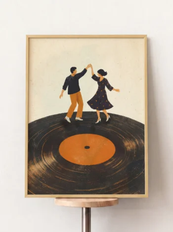 29101 retro muzik dans ahsap tablo 1.webp