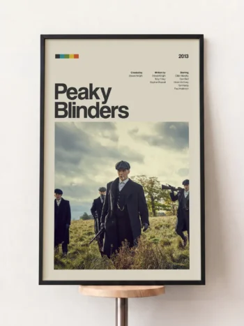44109 peaky blinders siyah tablo 1.webp