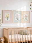 86103 pastel cicekli ahsap tablo 1.webp
